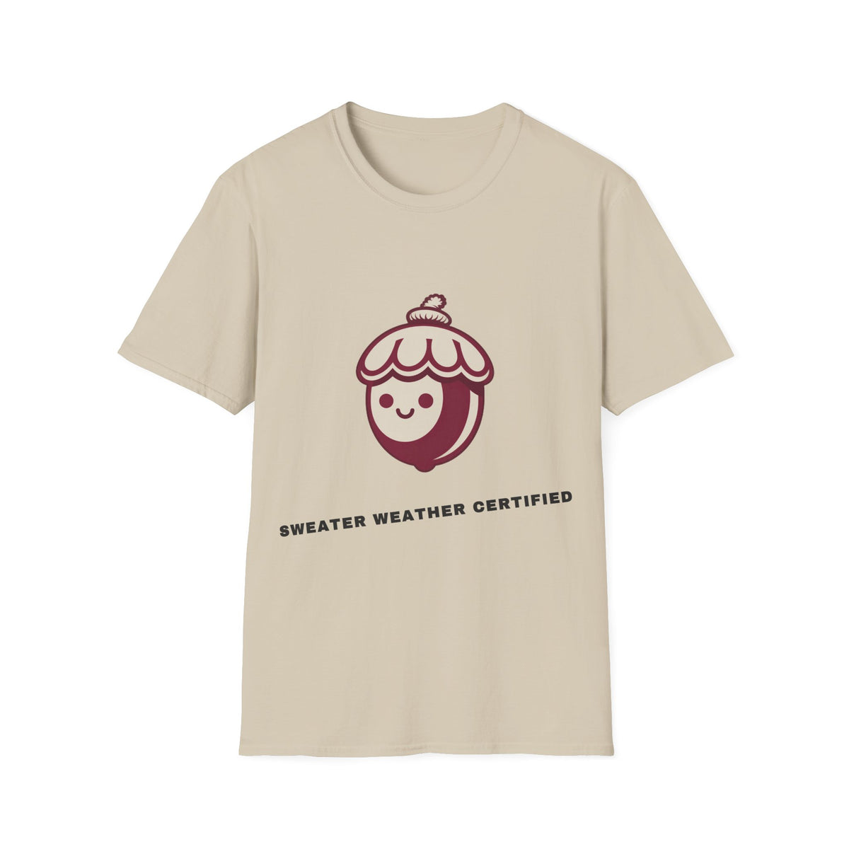 Beanie Buddy Graphic Tee — 'Sweater Weather Certified' Cute Winter Shirt - Trending Now - September 2026