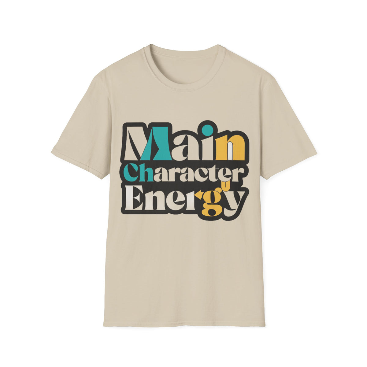 Main Character Energy T-Shirt — Retro Bold Graphic Tee - Trending Now - August 2026