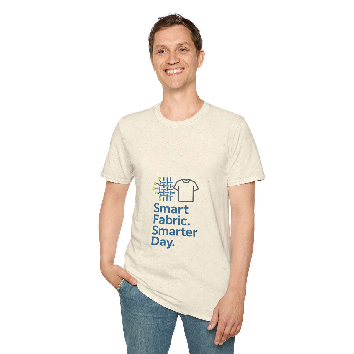 Smart Fabric T‑Shirt — "Smart Fabric. Smarter Day." Tech Apparel - Trending Now - October 2026