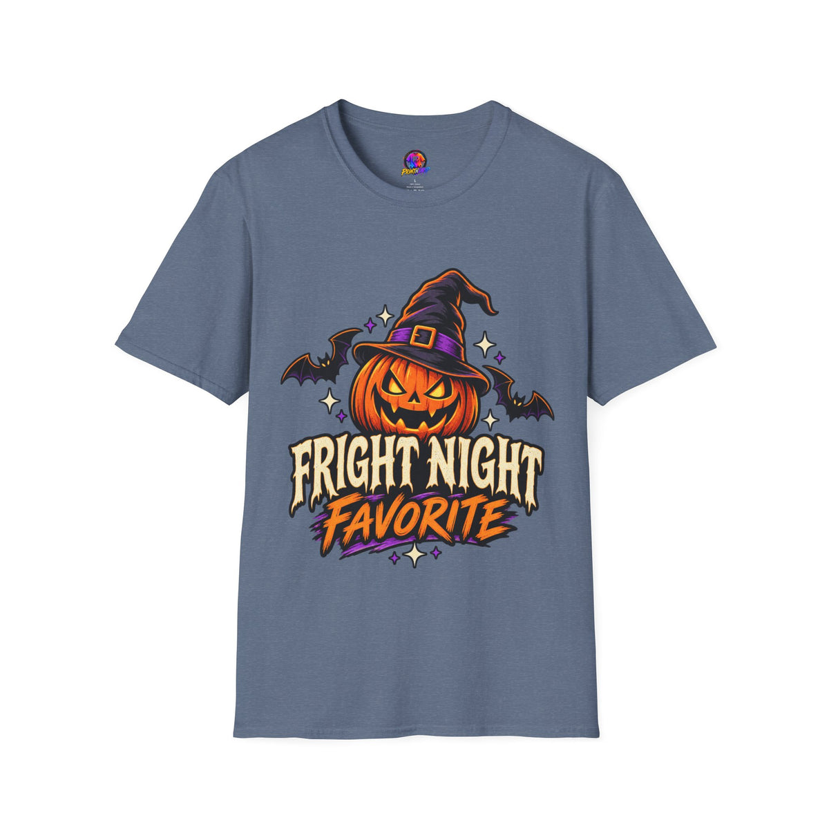 Halloween Pumpkin Tee — "Fright Night Favorite" Graphic T-Shirt