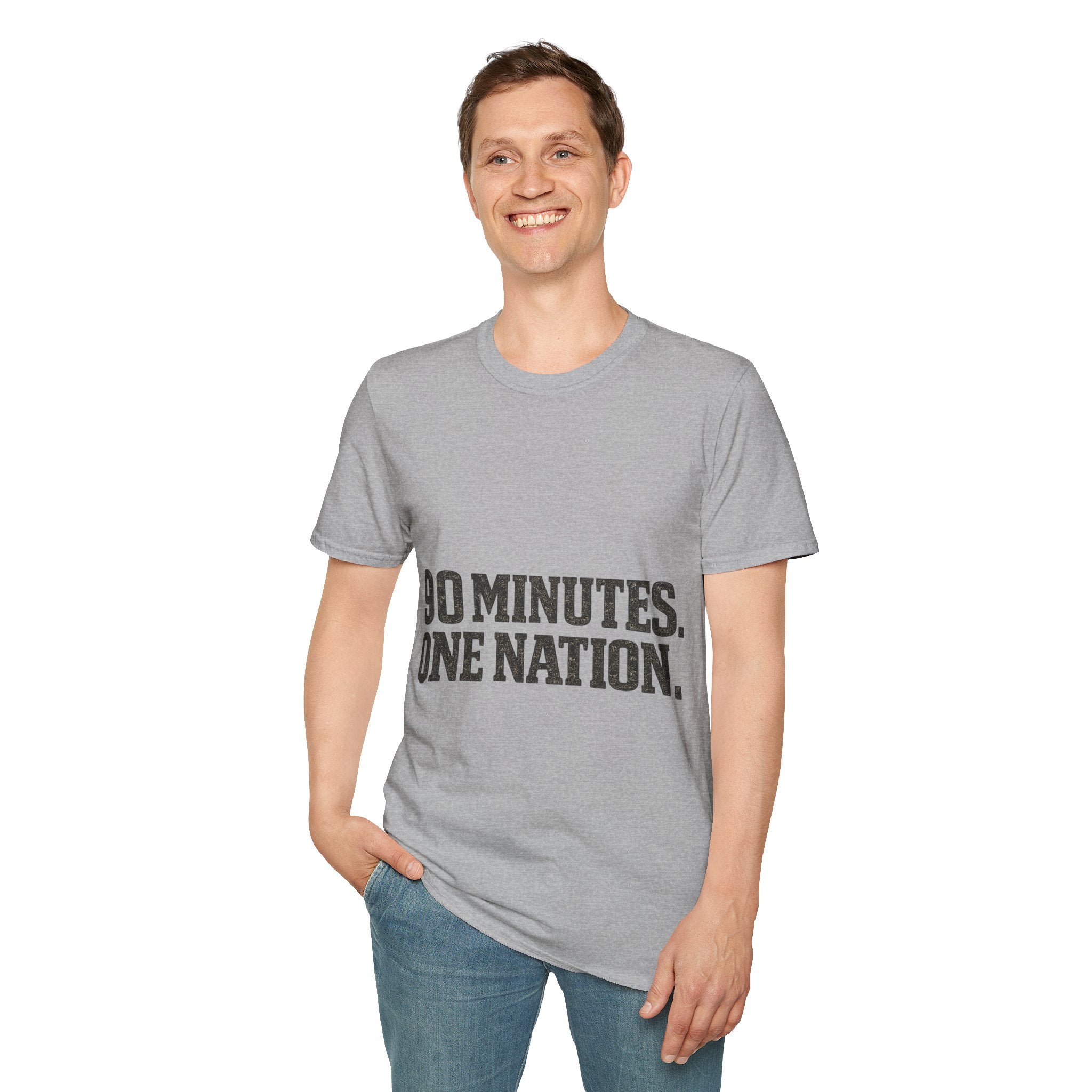 FIFA World Cup 2026 90 Minutes. One Nation. T-Shirt — Patriotic Soccer/Fans Tee