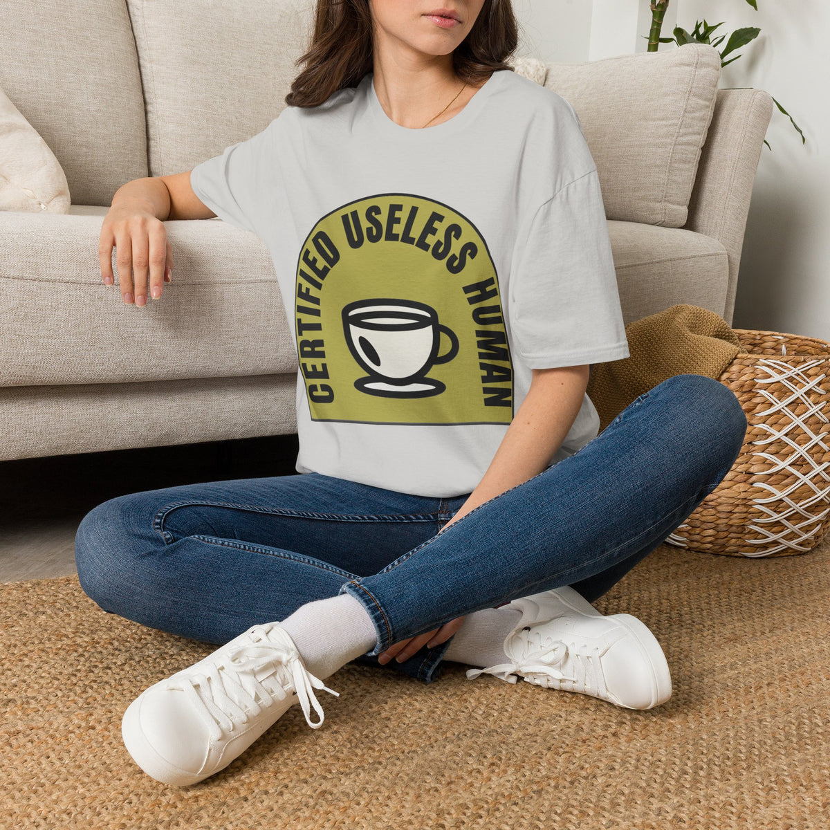 Certified Useless Human T-Shirt — Funny Coffee Lover Graphic Tee - Trending Now - August 2026
