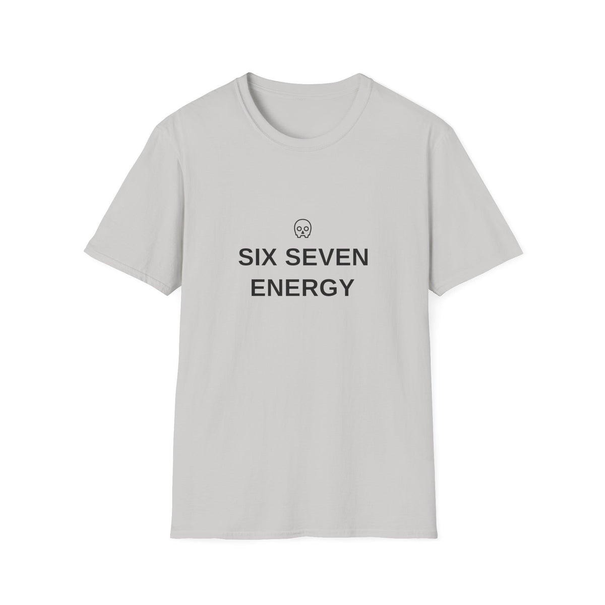 Six Seven Energy T-Shirt — Minimal Skull Graphic Tee - Trending Now - August 2026