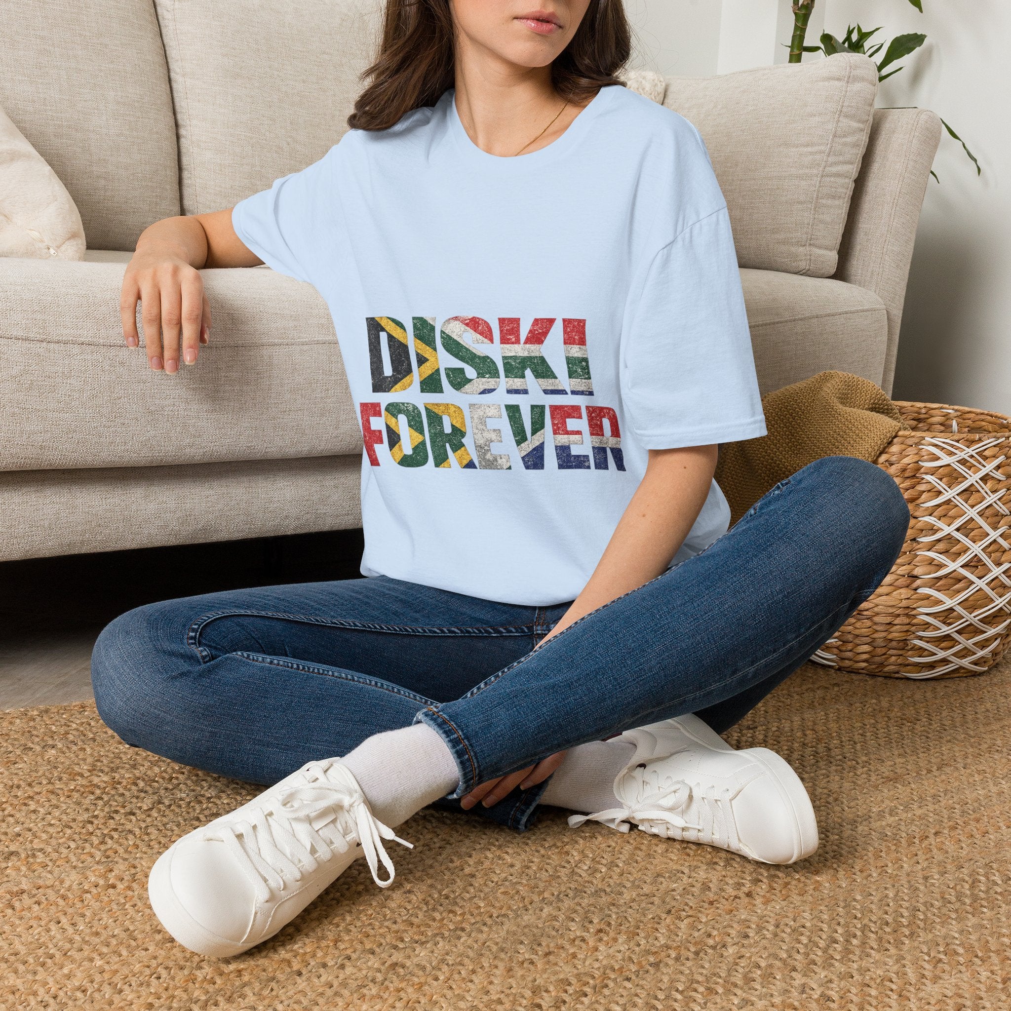 South Africa Diski T‑Shirt — "DISKI" South African Soccer Pride Tee