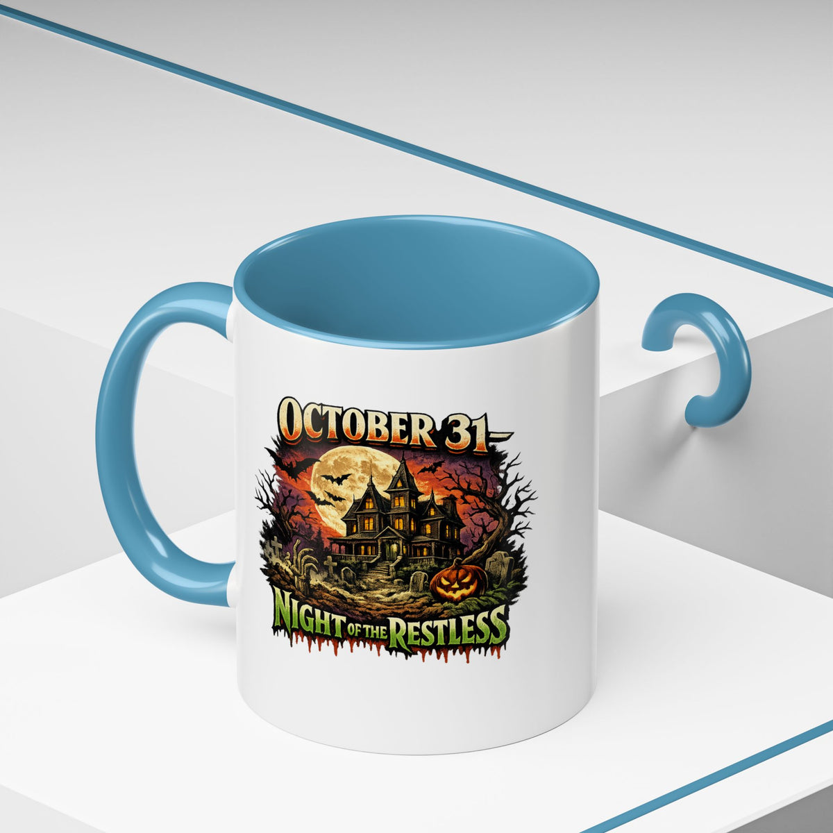 Halloween  October 31 Accent Coffee Mug
