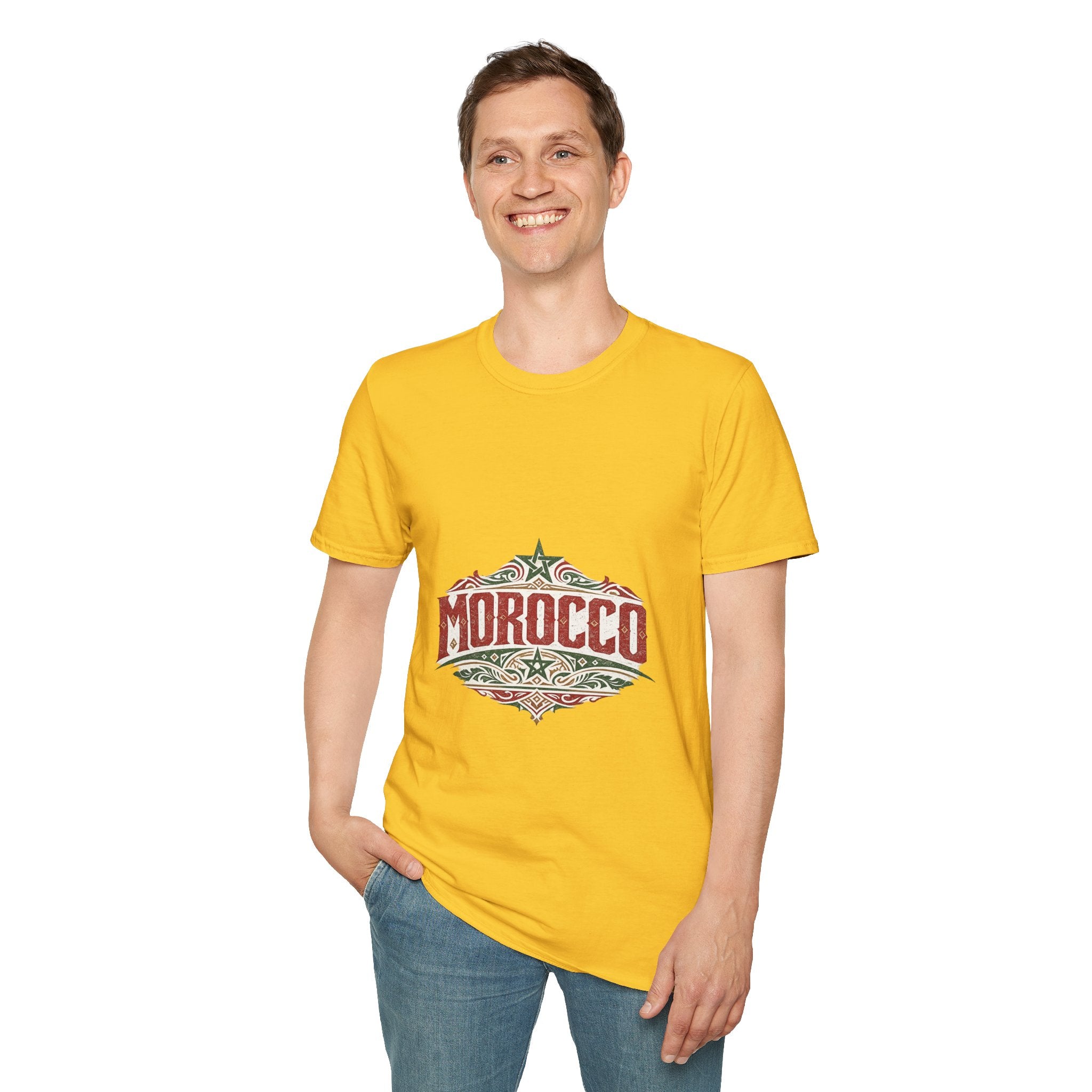 Morocco Vintage Graphic T-Shirt — Retro Travel Tee
