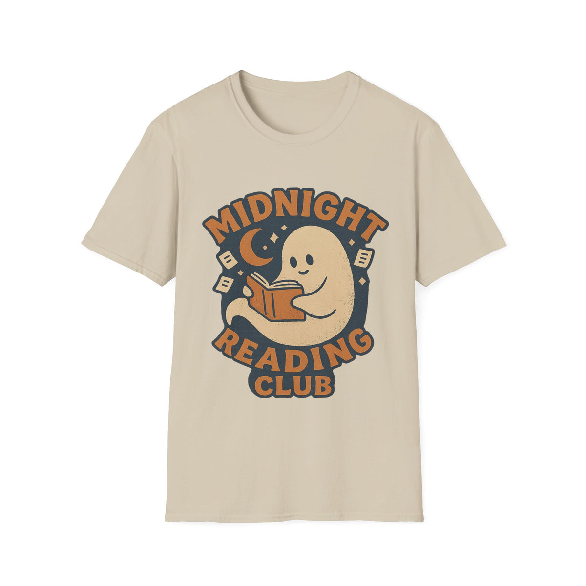 Midnight Reading Club T-Shirt — Cute Ghost Booklover Tee - Trending Now - August 2026