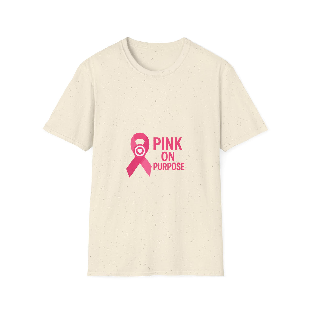 Pink On Purpose T-Shirt — Breast Cancer Awareness Ribbon Tee - Trending Now - October 2026