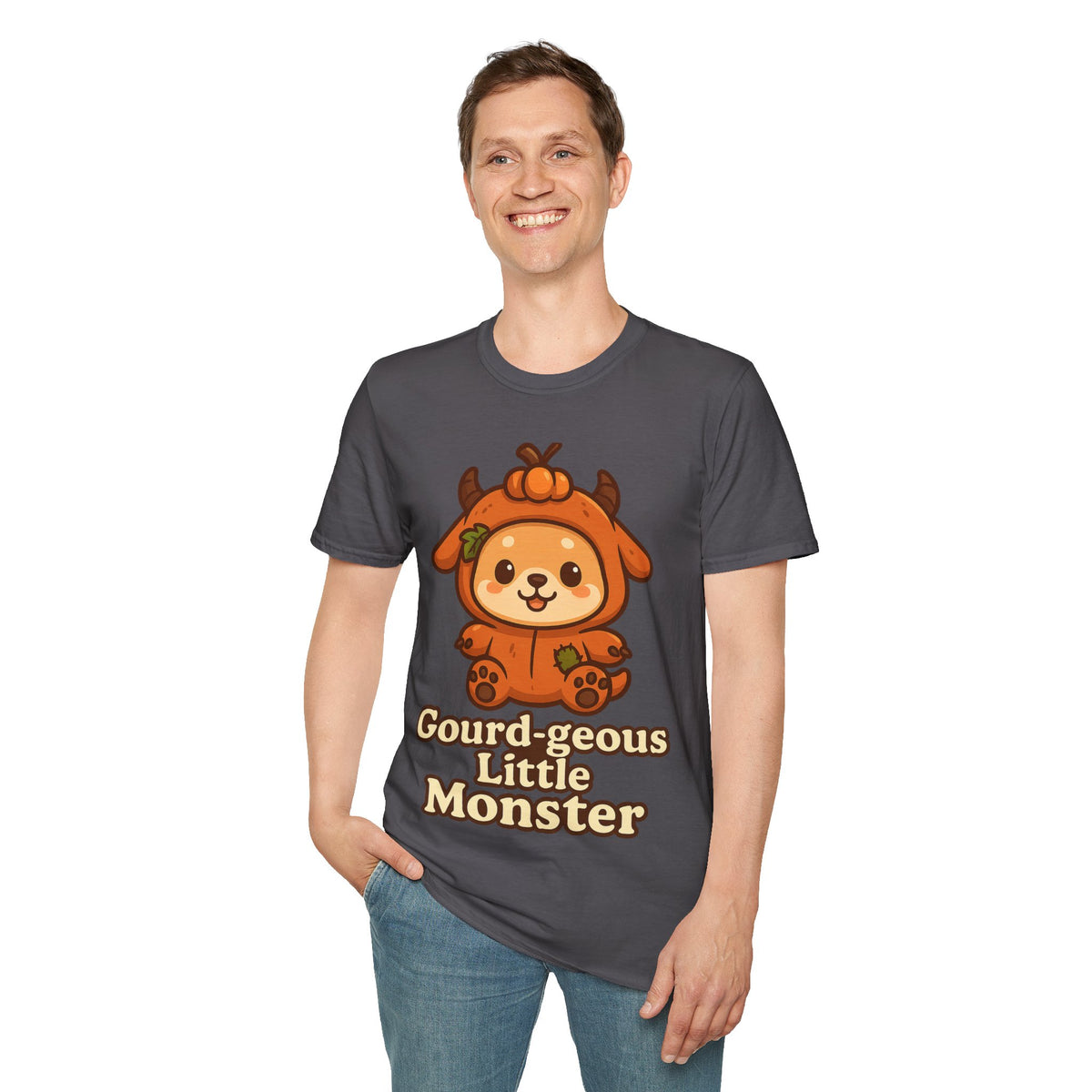 Gorgeous Little Monster Halloween Dog Graphic Tee, Cute Puppy Costume T-Shirt - Trending Now - September 2026