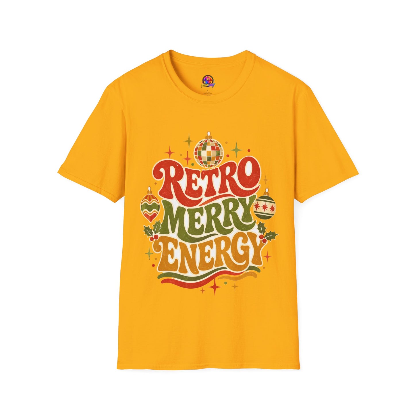 Retro Merry Energy T-Shirt