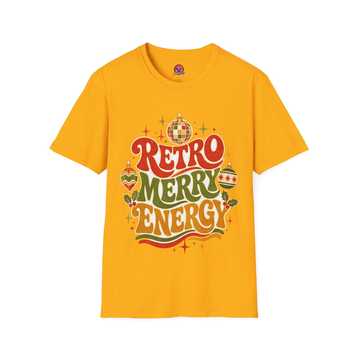 Retro Merry Energy T-Shirt
