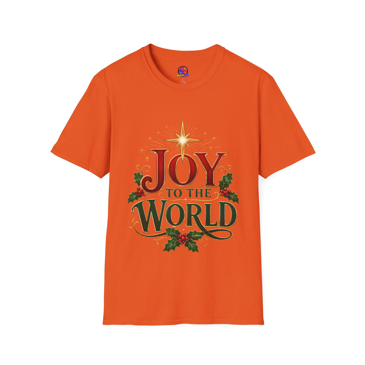 Joy to the World T-Shirt — Festive Christmas Holiday Tee