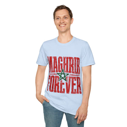 Morocco T-Shirt — Maghrib Forever Moroccan Flag Graphic Tee