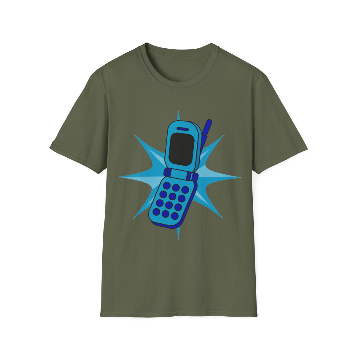 Retro Cell Phone Graphic T-Shirt — 90s Nostalgia Vintage Mobile Tee - Trending Now - September 2026