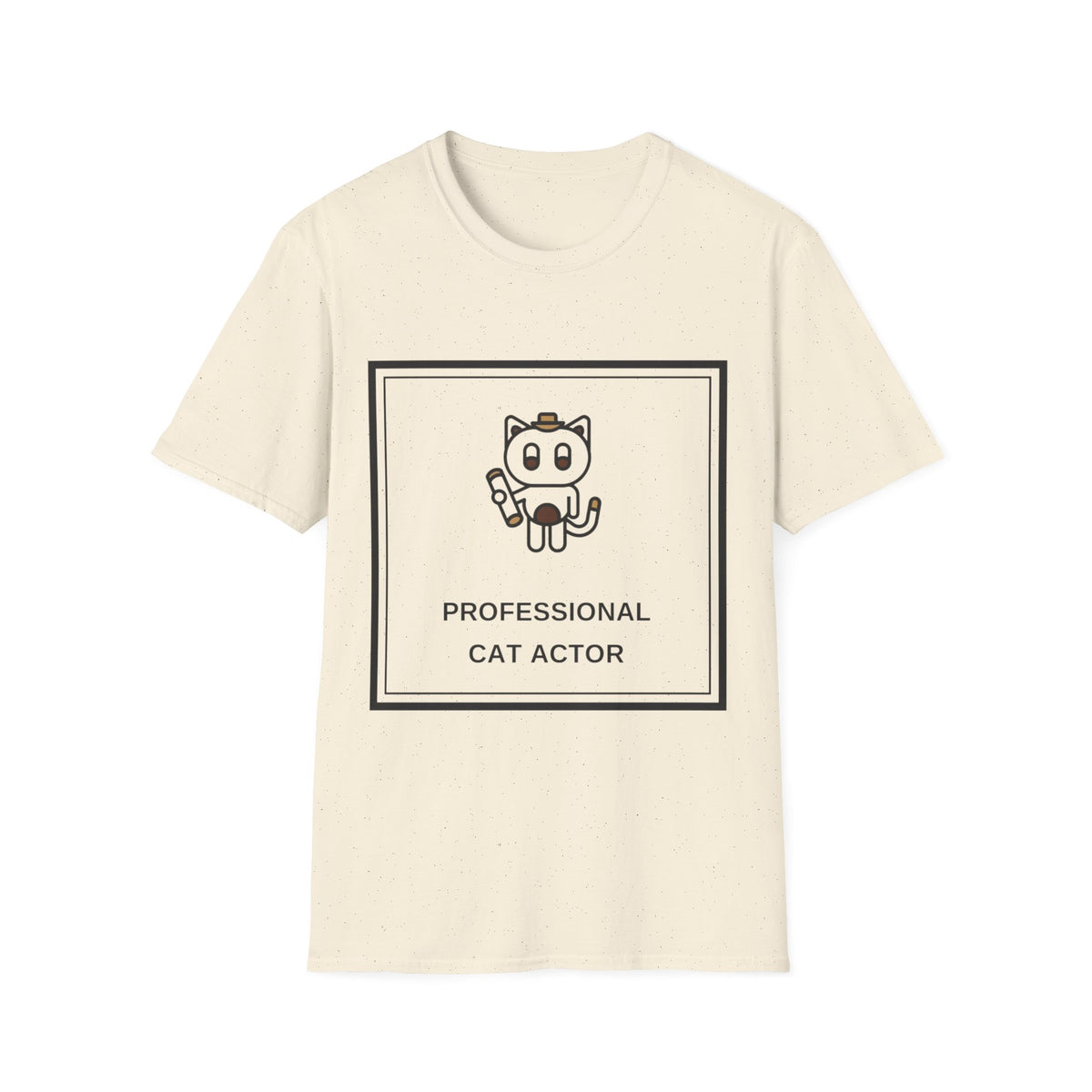 Cat T‑Shirt — "Professional Cat Actor" Cute Cartoon Tee - Trending Now - August 2026