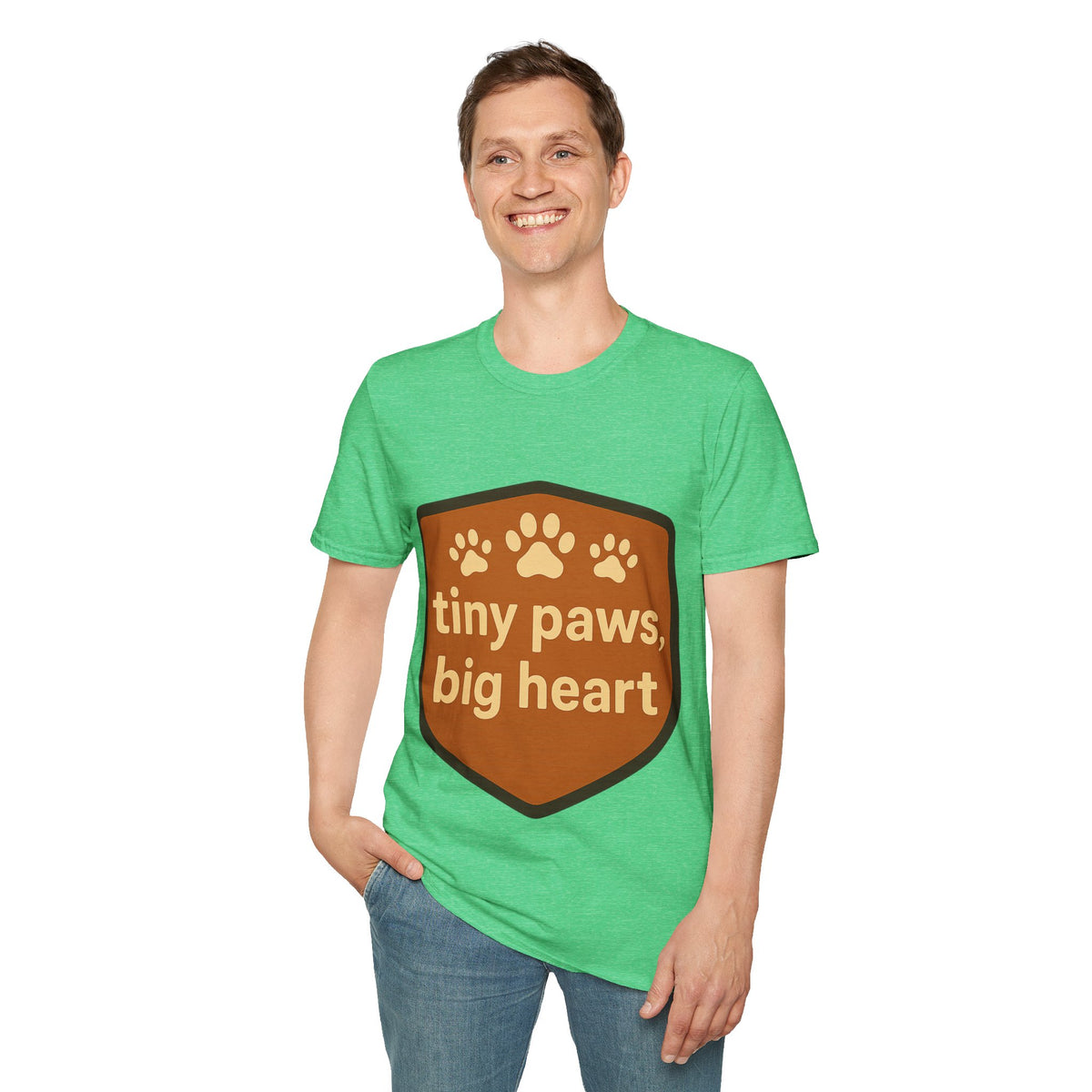 Tiny Paws Big Heart T-Shirt — Cute Dog Lover Tee- Trending Now - September 2026