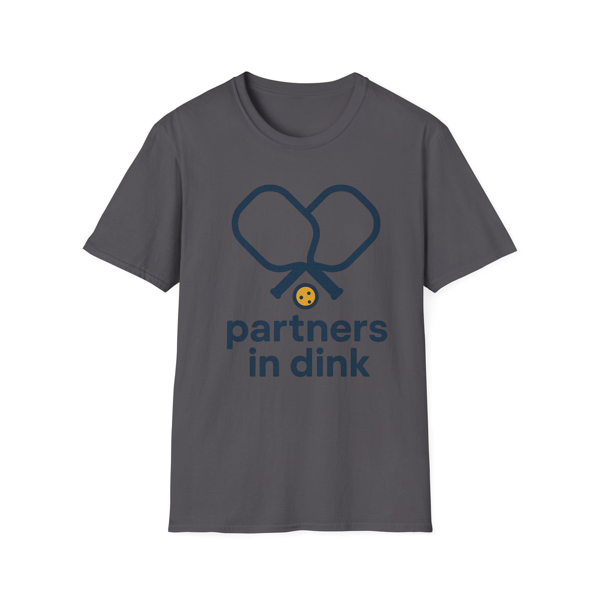 Heart & Dot Minimalist Black T-Shirt — Subtle Blue Heart Graphic - Trending Now - September 2026