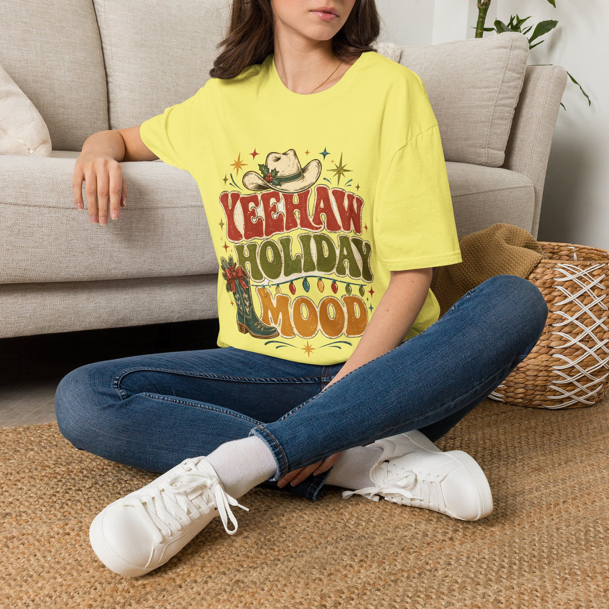 Yeehaw Holiday Mood T-Shirt
