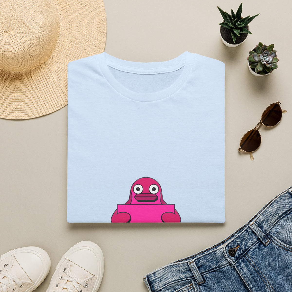 Pink Frog Character T-Shirt — Cute Quirky Graphic Tee - Trending Now - September 2026
