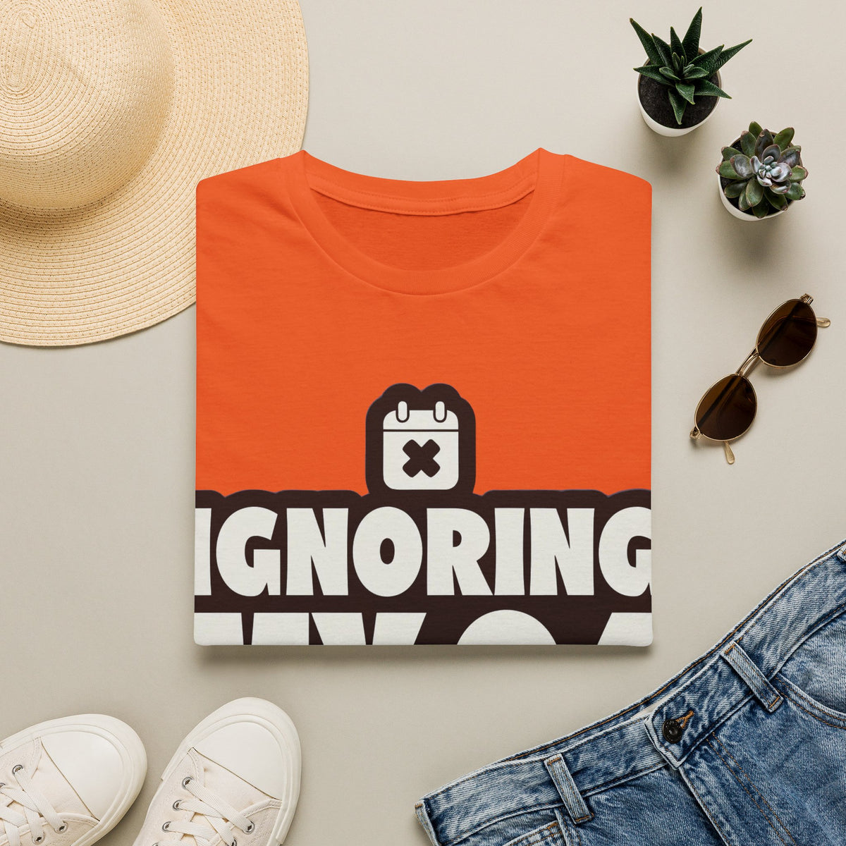 T-Shirt — Ignoring My 04 Deadline Graphic Tee - Trending Now - August 2026