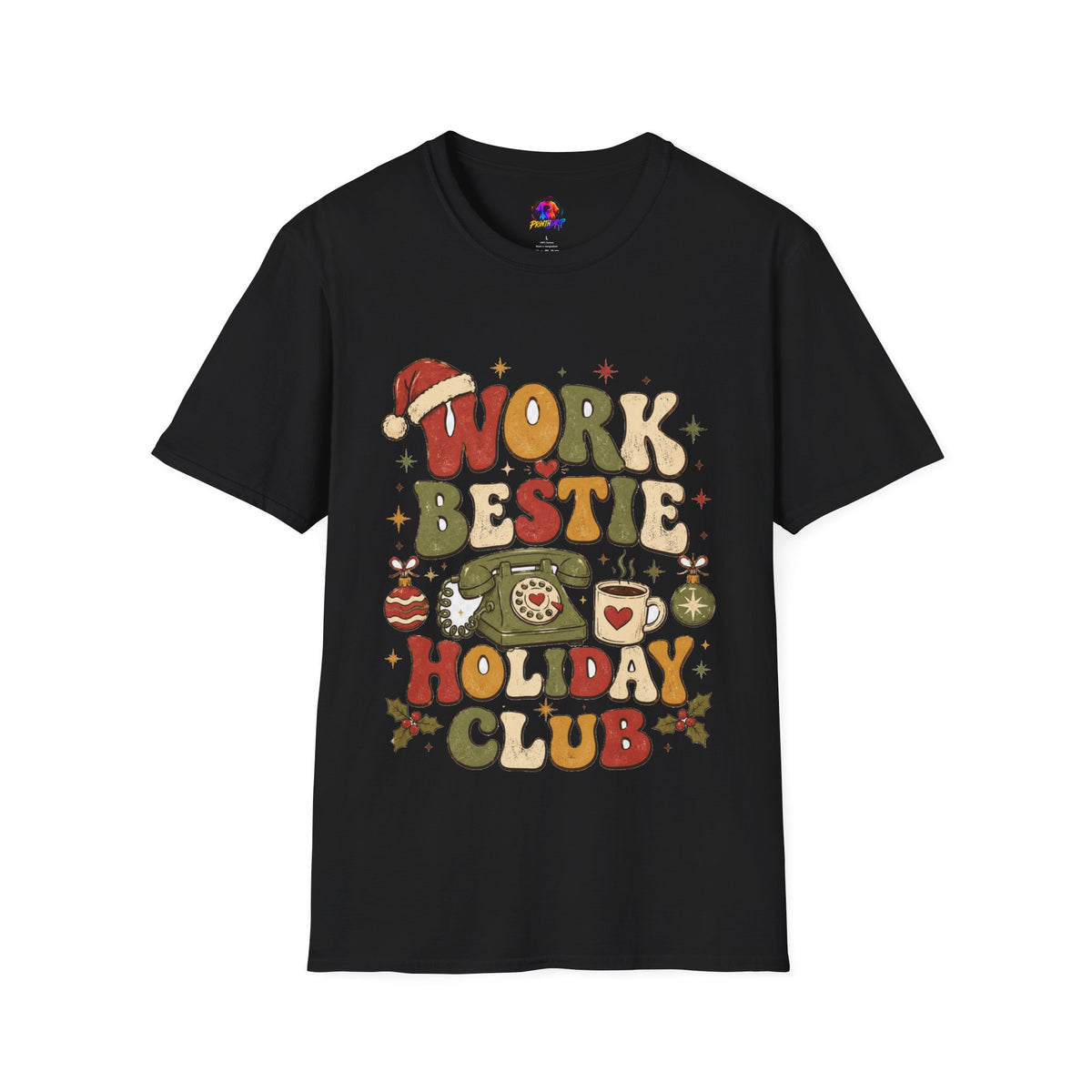 Work Bestie Holiday Club T-Shirt