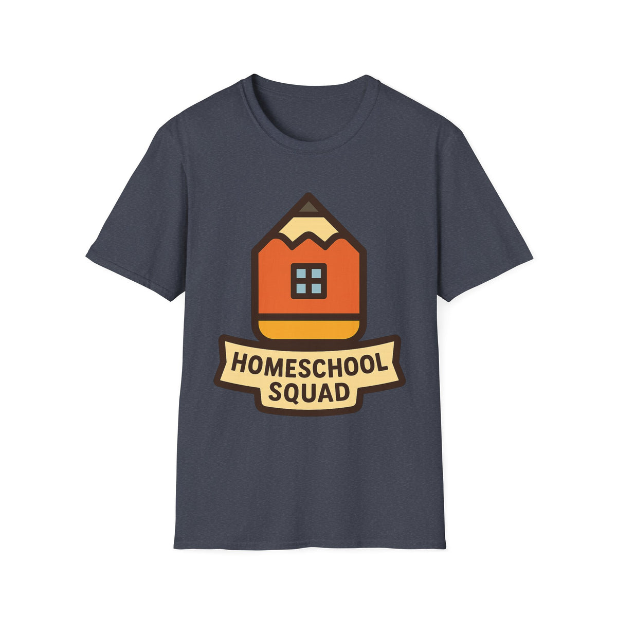 "Homeschool Squad" Cute School Emblem Tee | Homeschooling Teacher T-Shirt - Trending Now - September 2026