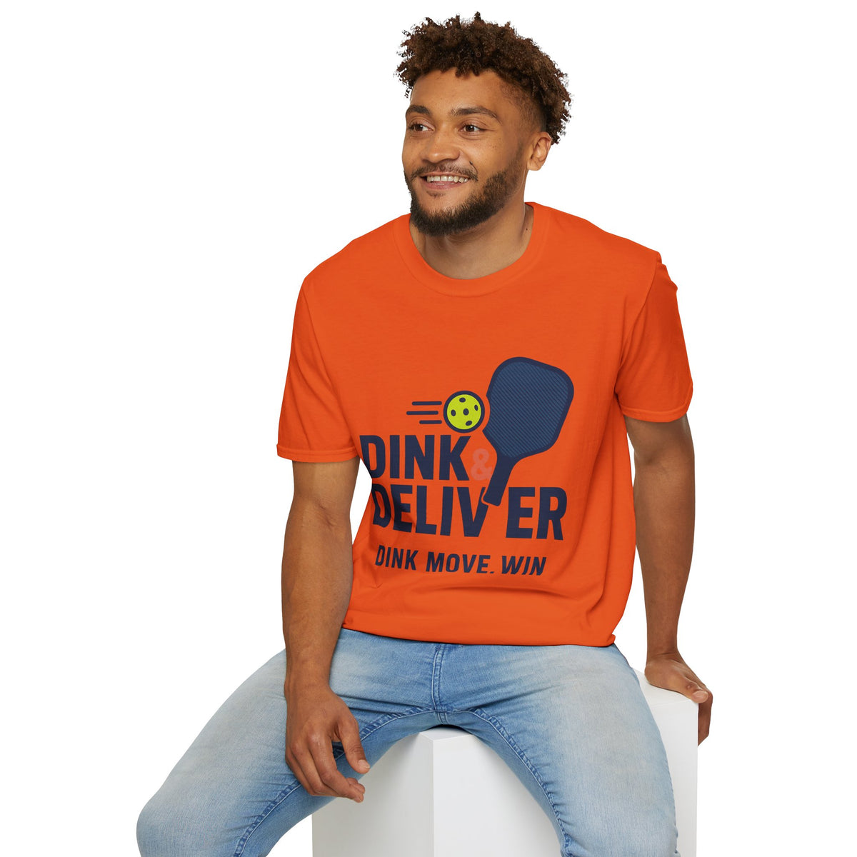 Pickleball Player T‑Shirt — 'Dink. Drive. Deliver.' Graphic Tee for Pickleball Fans - Trending Now - August 2026