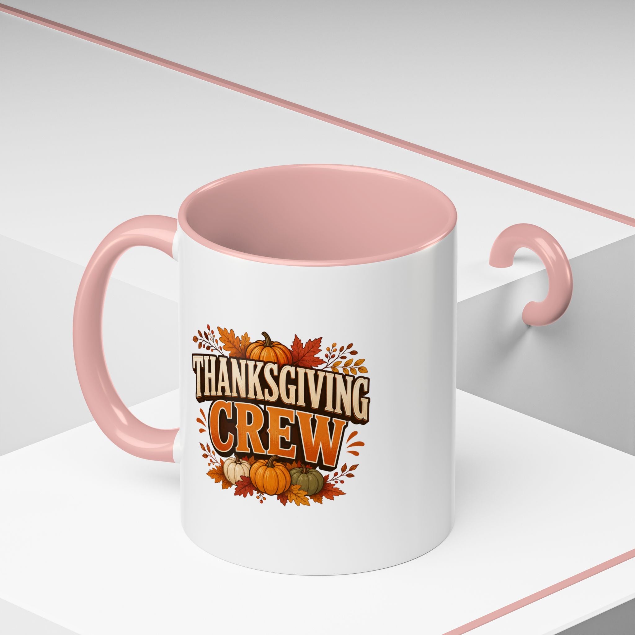 Thanksgiving  Mug — Autumn Pumpkin Accent Mug
