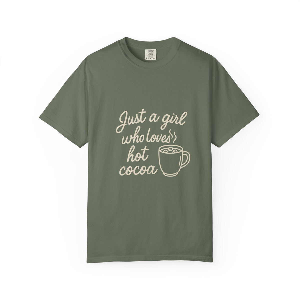 Hot Cocoa Lover T-Shirt — "Just a Girl Loves Hot Cocoa" Graphic Tee - Trending Now - October 2026
