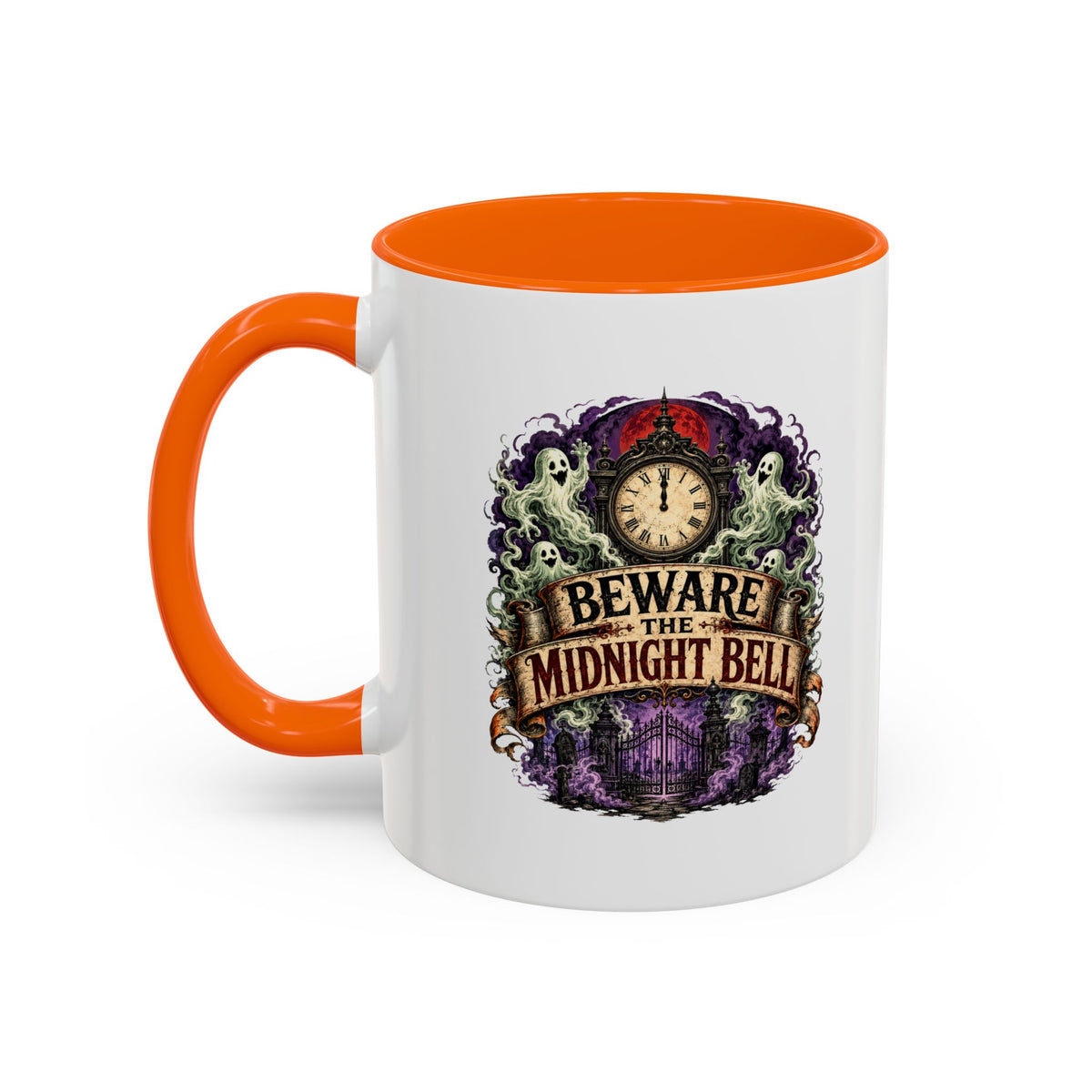Halloween Beware Of Midnight Accent Coffee Mug
