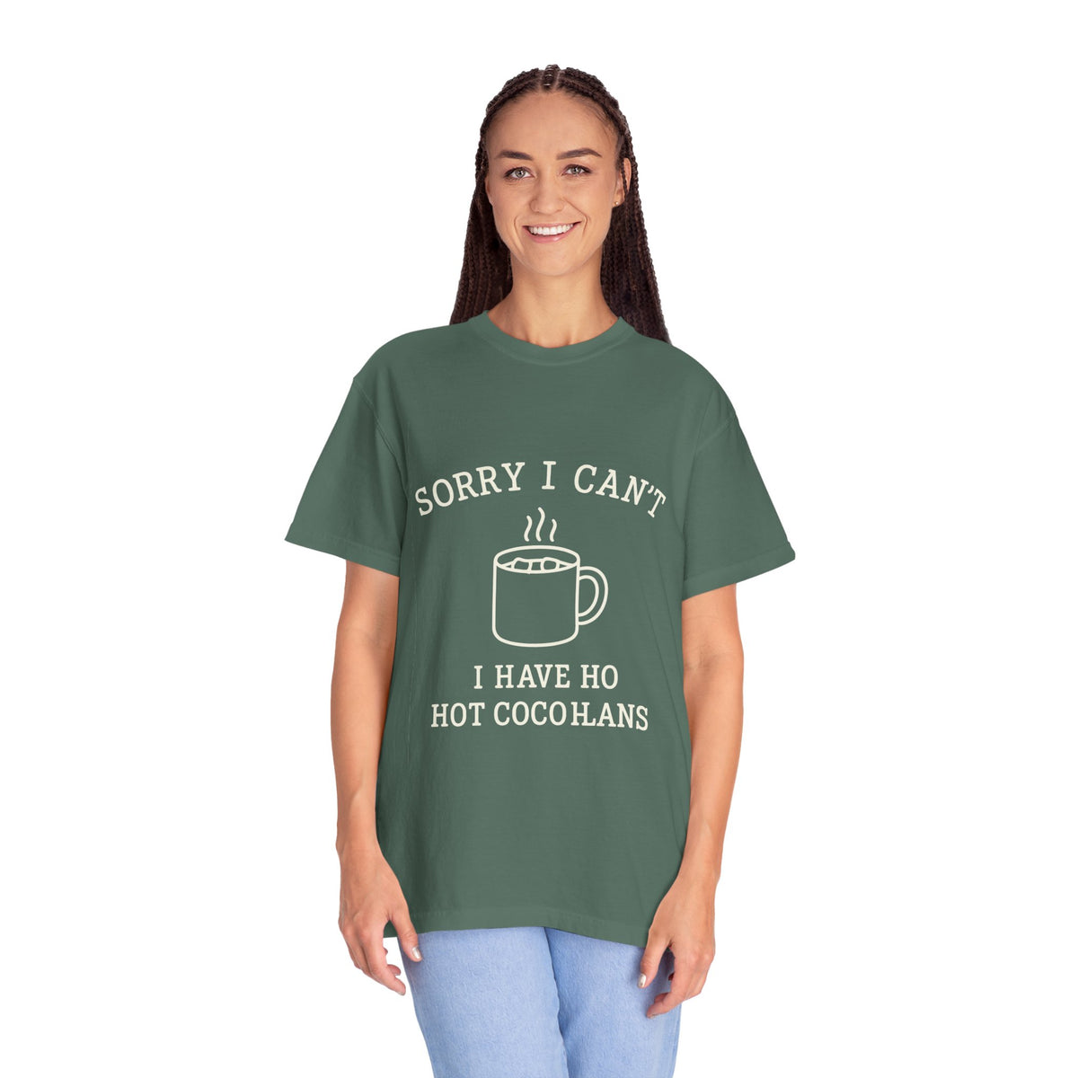 Hot Cocoa Plans T-Shirt — "Sorry I Can’t, I Have Hot Cocoa Plans" Cozy Graphic Tee - Trending Now - October 2026