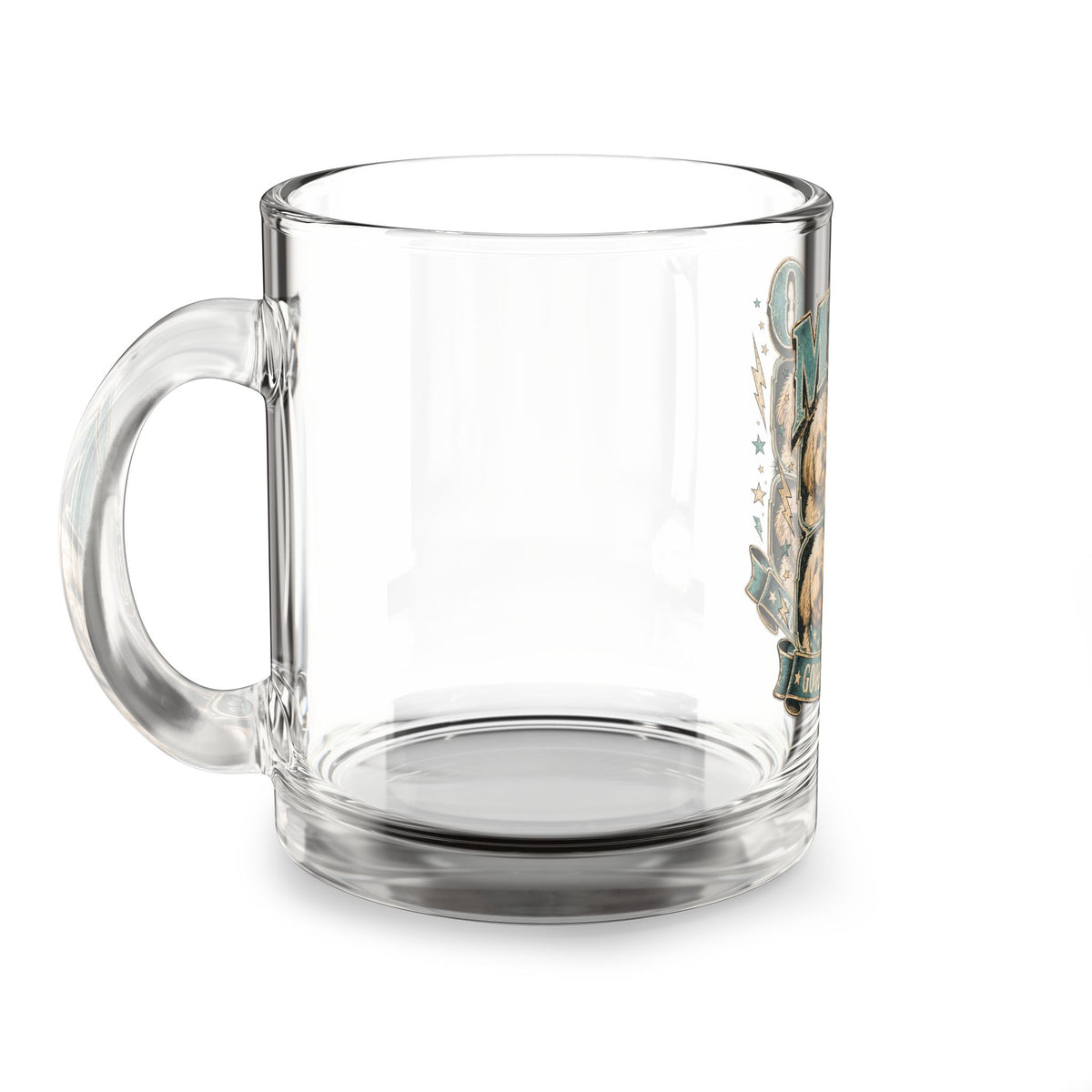 Milo 'Good Boy Tour' Glass Mug — 10oz Dog Lover Coffee Cup Milo Bailey Dog Dad Mom  Glass Mug 10 oz
