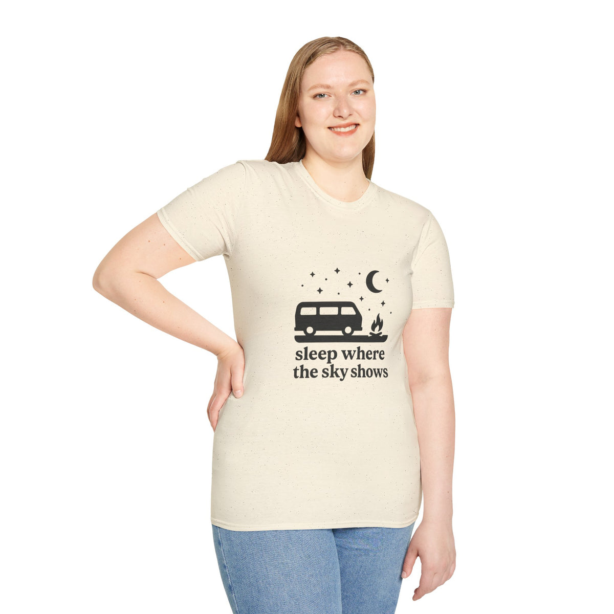 Retro Camper Night Sky T-Shirt - Trending Now - August 2026