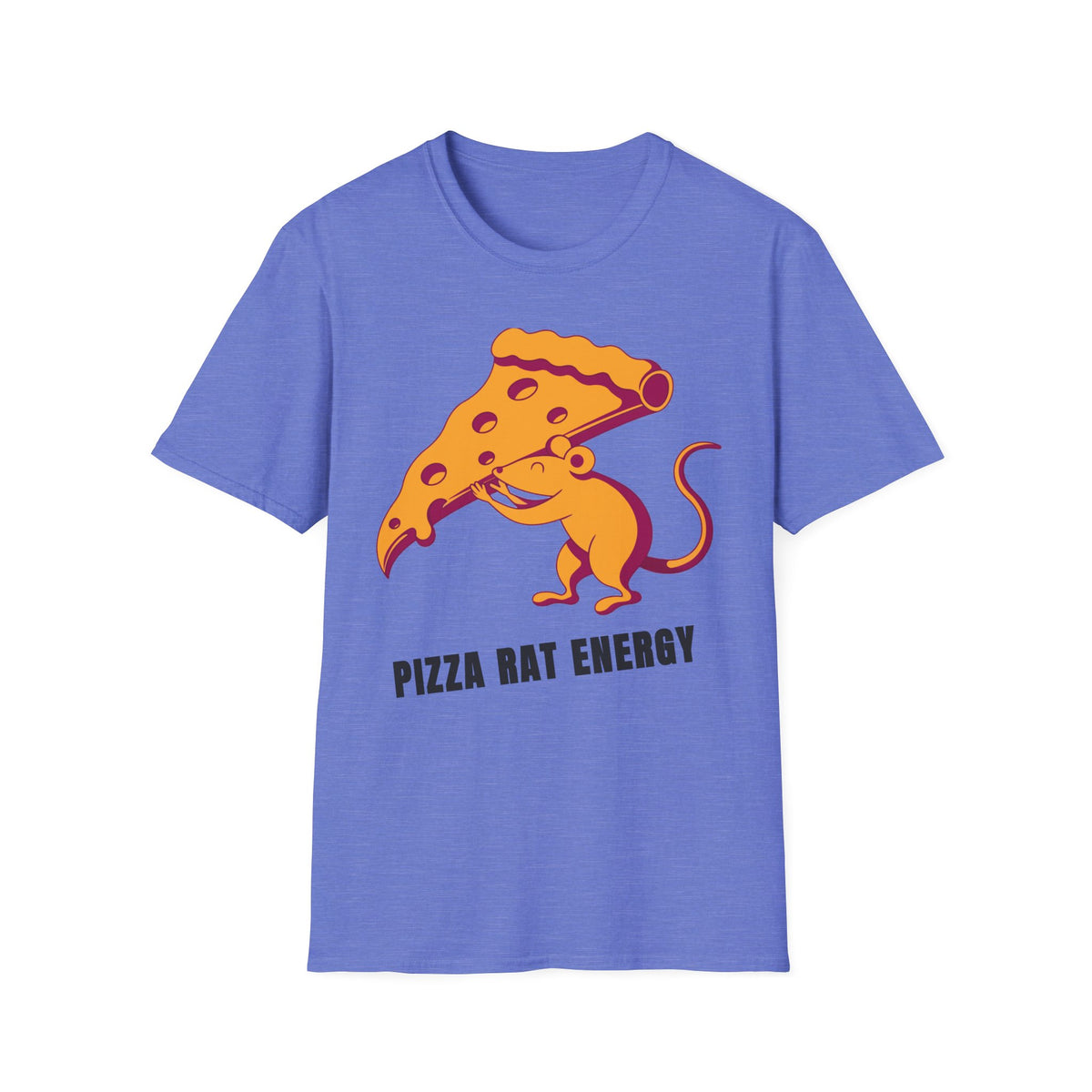 Pizza Rat Energy T-Shirt — Funny Pizza Slice & Rat Graphic Tee - Trending Now - September 2026