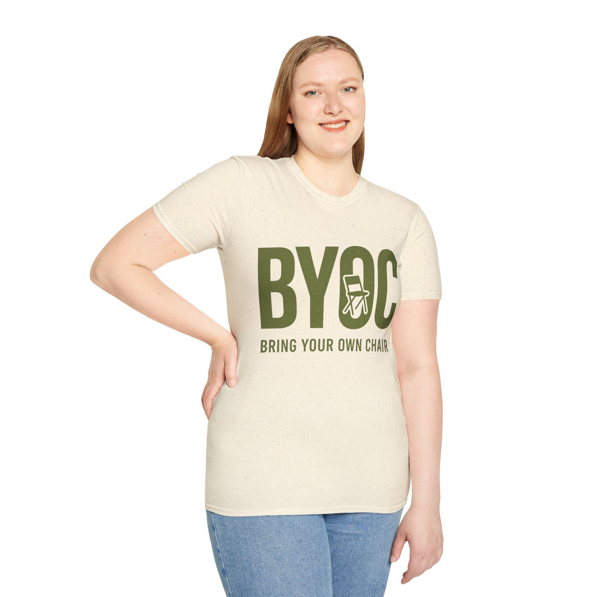 BYOC T-Shirt — Bold Minimalist Text Tee (Bring Your Own Coffee) - Trending Now - August 2026