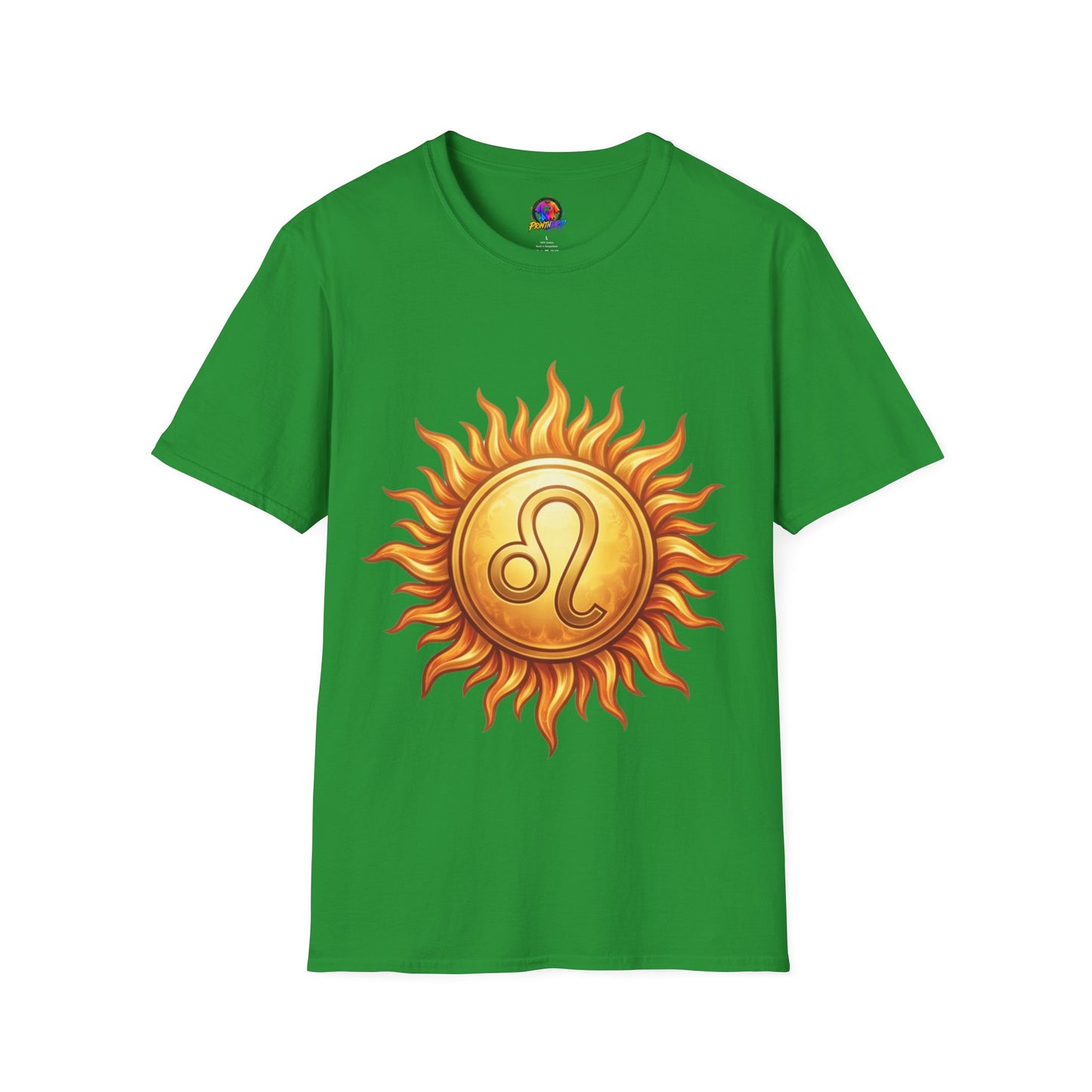 Leo Sun T‑Shirt — Zodiac Sunburst Graphic Tee