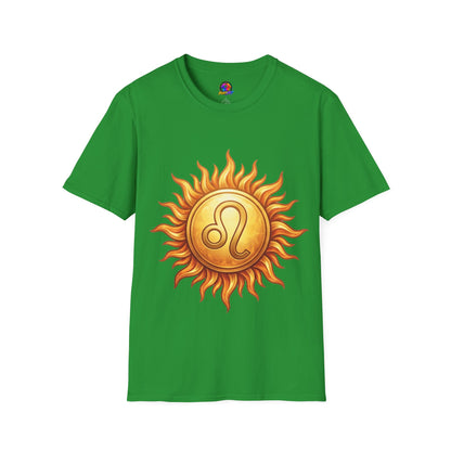 Leo Sun T‑Shirt — Zodiac Sunburst Graphic Tee