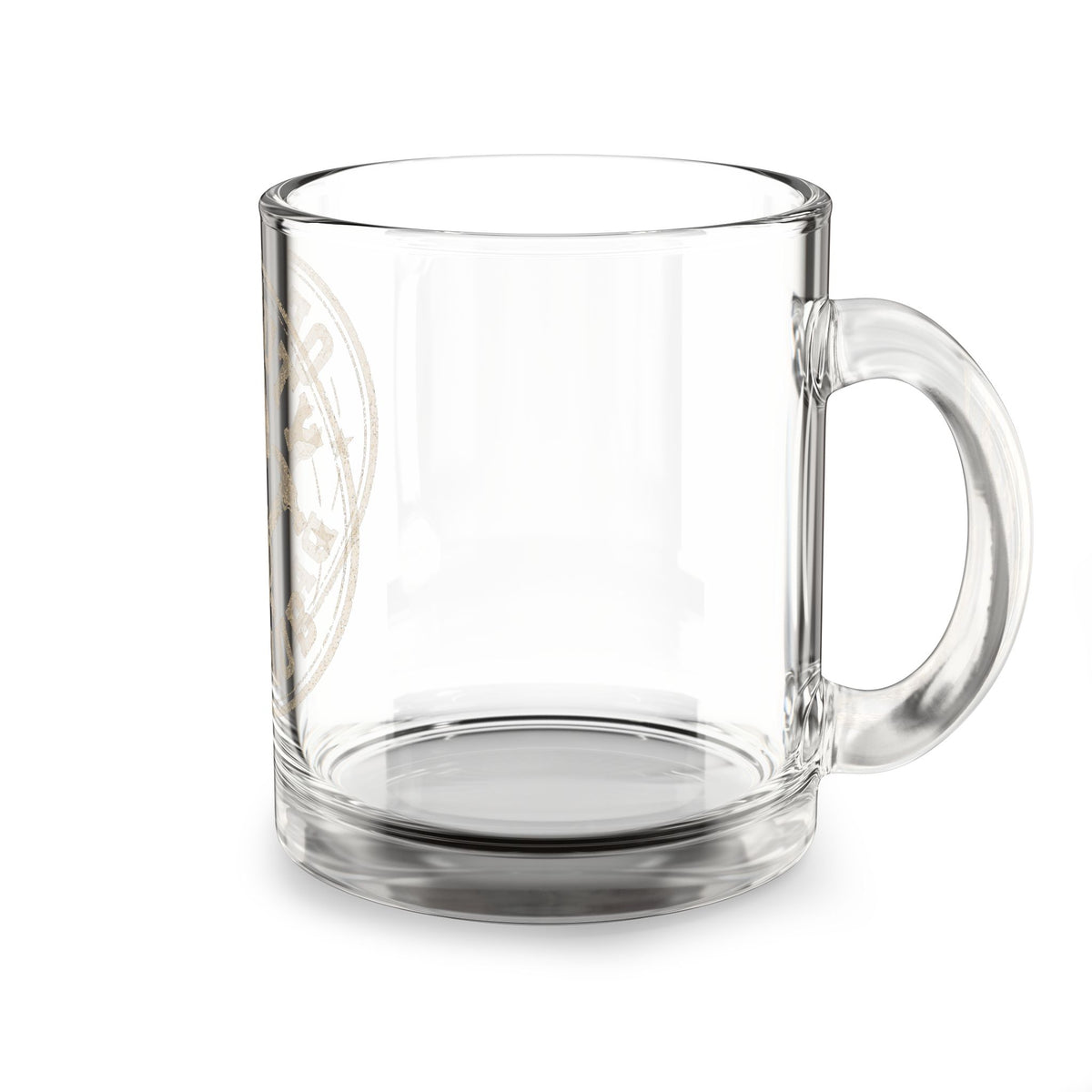 Off Duty Dad Glass Mug — 10oz Clear Coffee Cup for Fathers, Father’s Day Gift Milo Bailey Dog Dad Mom  Glass Mug 10 oz