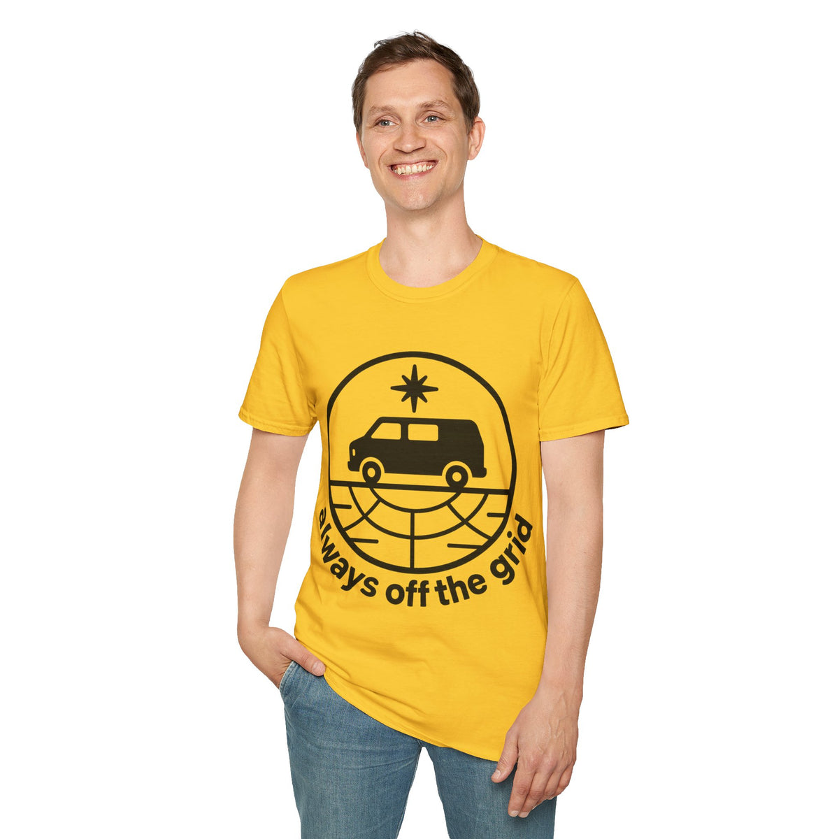 Minimal Black Graphic T-Shirt — Subtle Circular Emblem Tee - Trending Now - September 2026