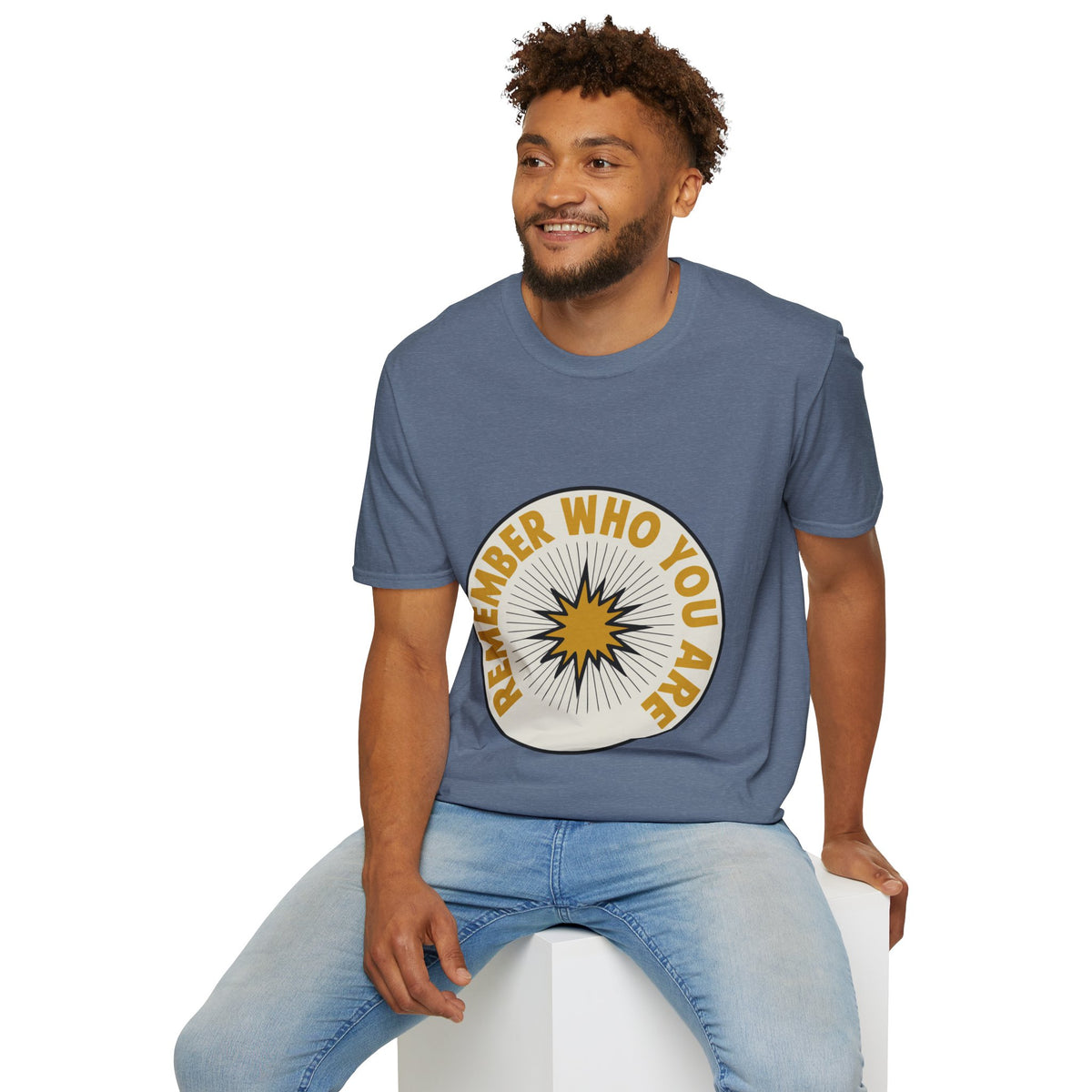 Remember Who You Are T-Shirt — Inspirational Retro Sunburst Tee - Trending Now - August 2026