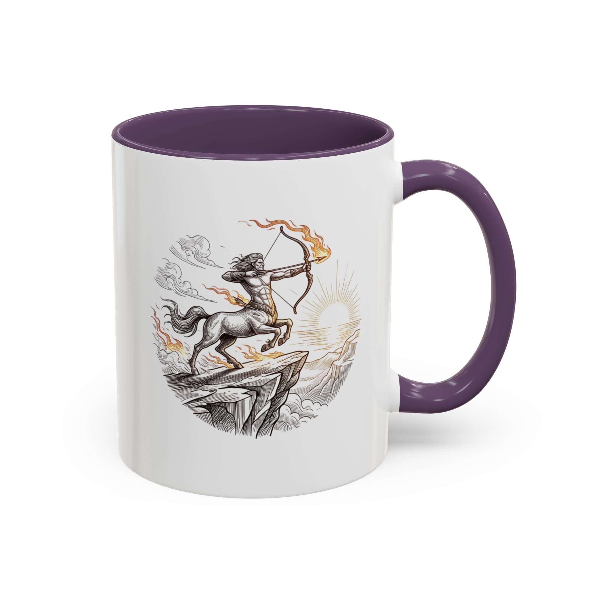 Centaur Archer Coffee Mug — Mythic Sagittarius Design Accent Mug