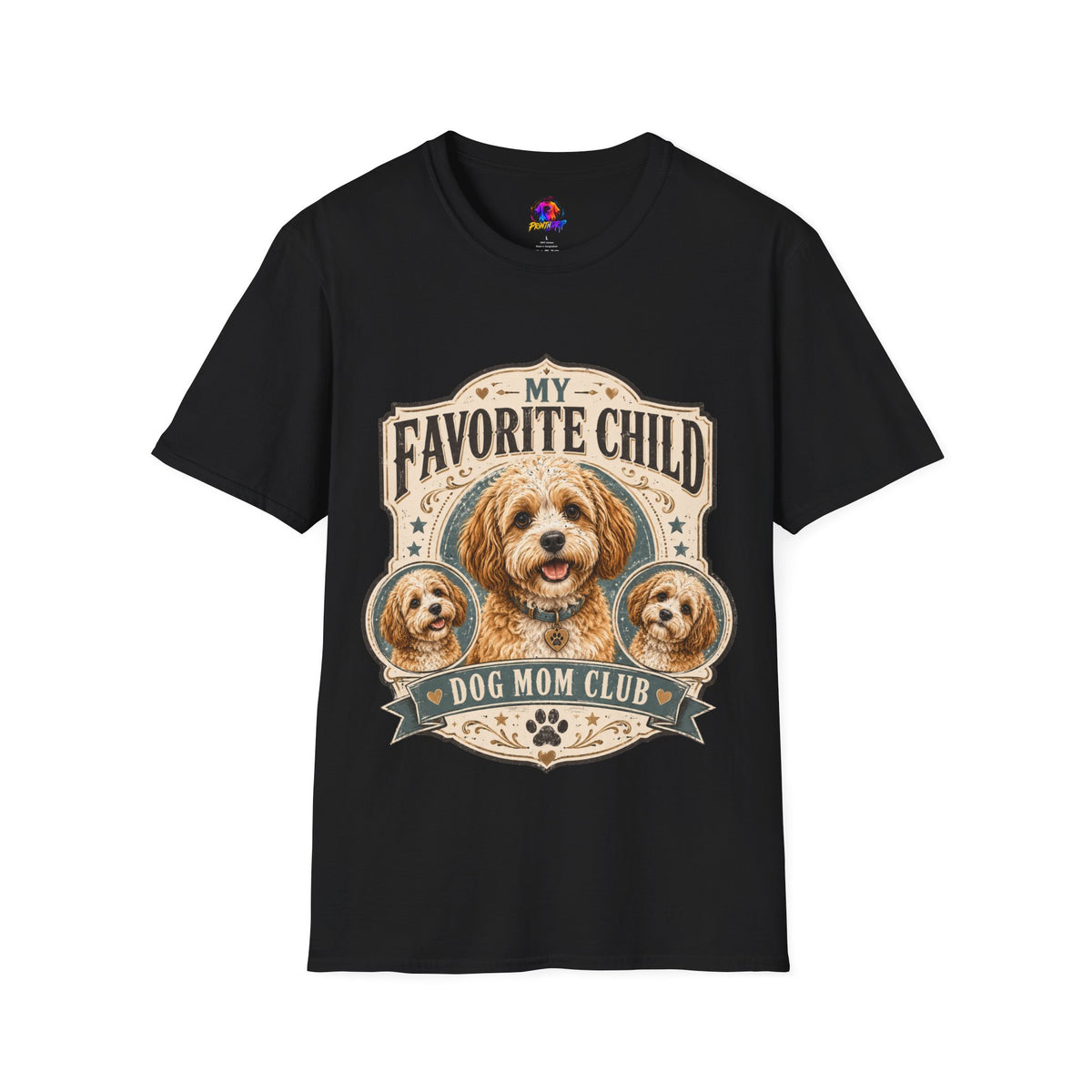 My Favorite Child Dog Mom Club T-Shirt — Cute Puppy Pet Lover Tee