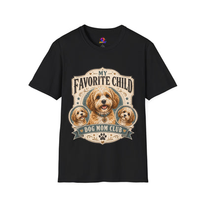 My Favorite Child Dog Mom Club T-Shirt — Cute Puppy Pet Lover Tee