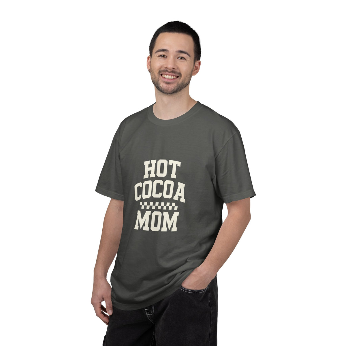 Hot Cocoa Mom T-Shirt — Cozy Holiday Mom Gift - Trending Now - October 2026