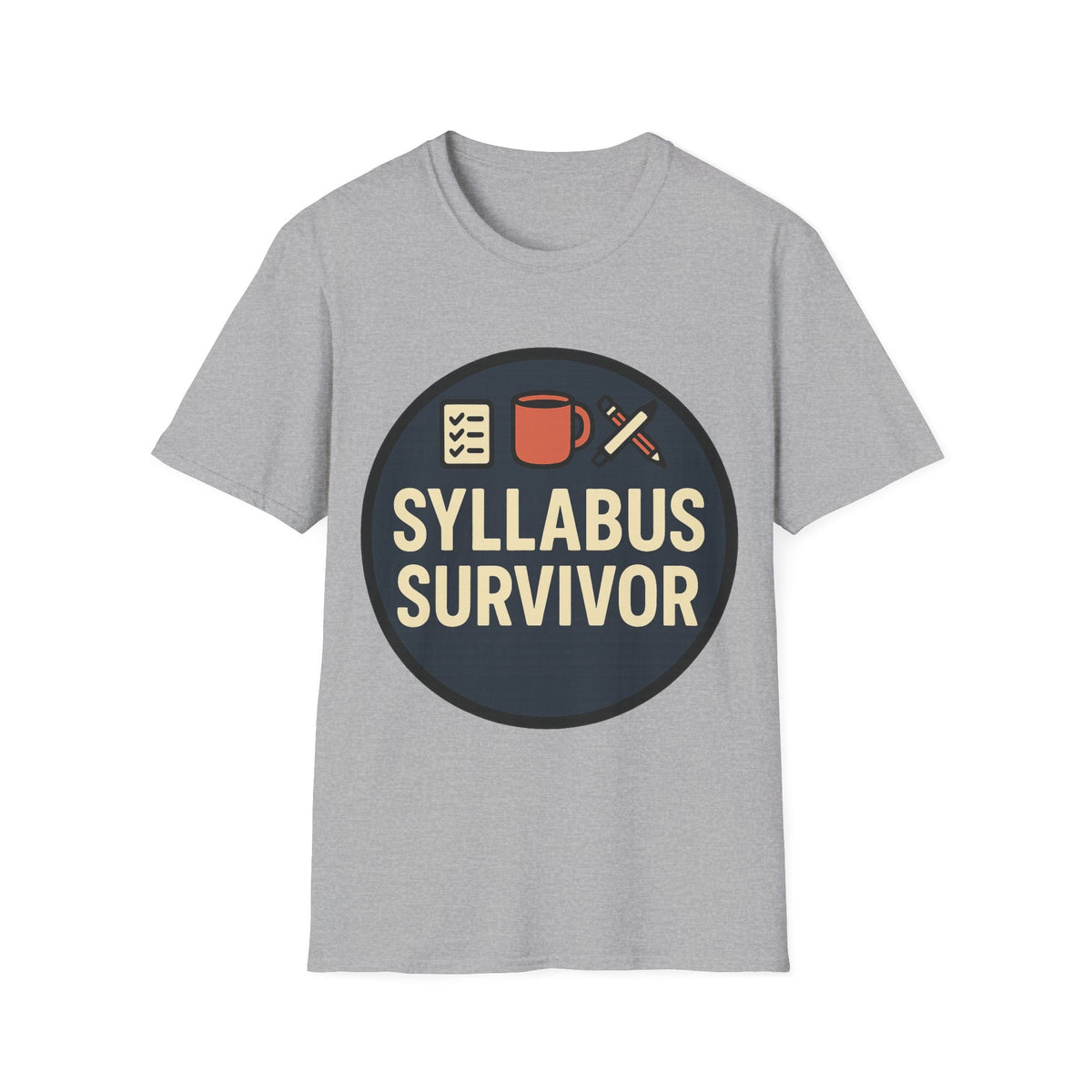 Syllabus Survivor T-Shirt — Funny Teacher/Student Back-to-School Tee - Trending Now - August 2026