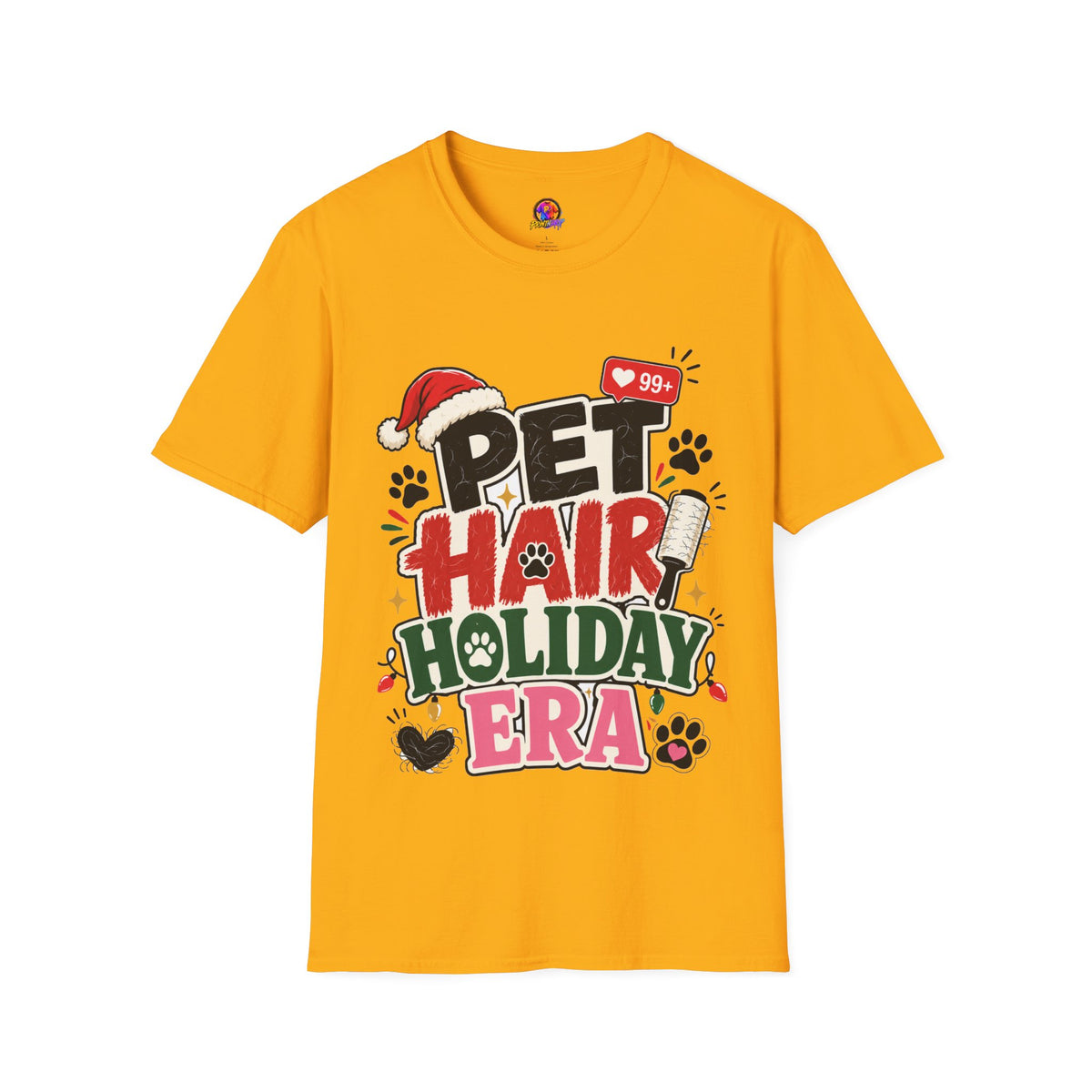 Pet Hair Holiday Tee — Funny Christmas Shirt for Pet Lovers