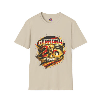 Germany 26 Skull Graphic T‑Shirt — Retro Soccer Fan Tee