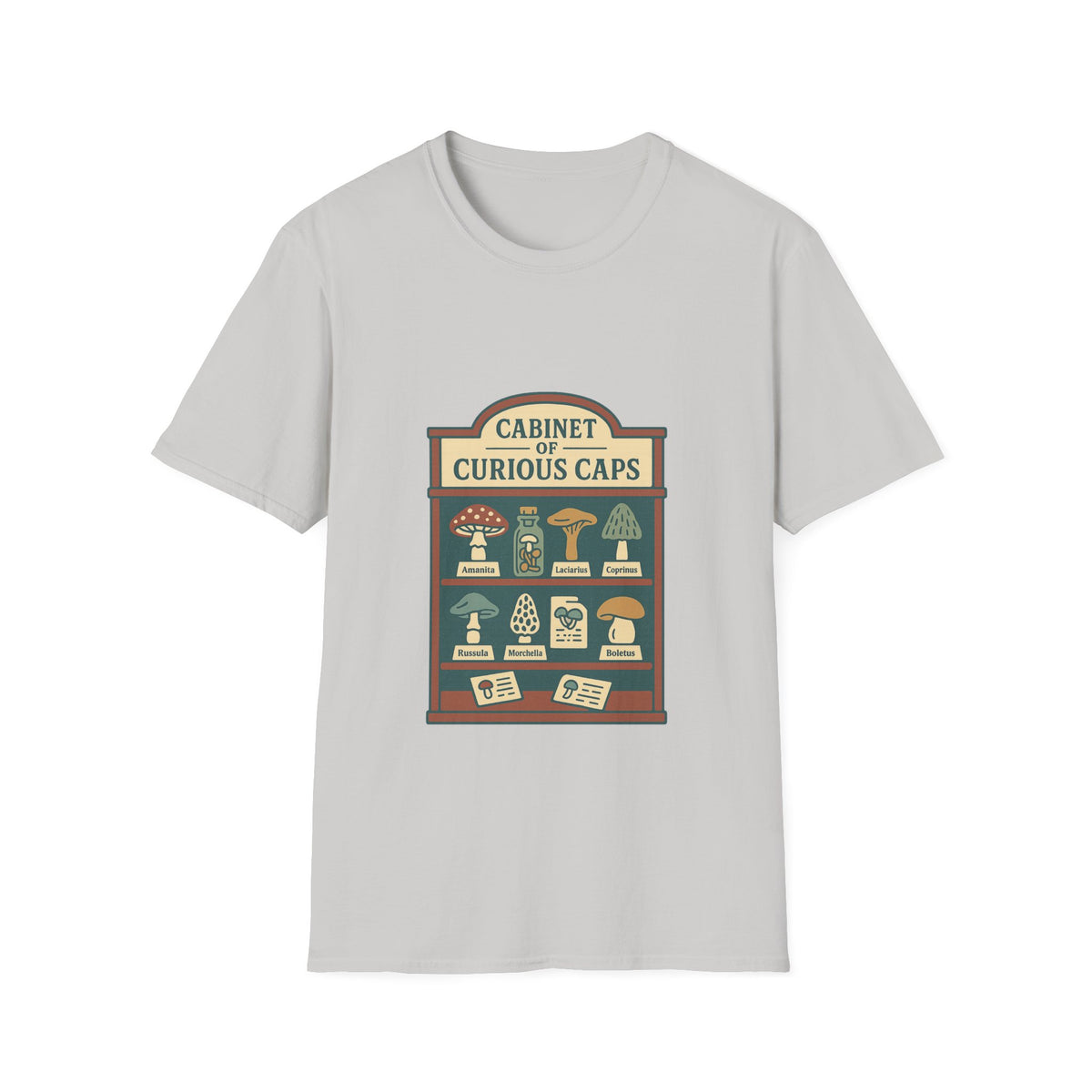 T-Shirt — Cabinet of Curious Caps Vintage Apothecary Graphic Tee - Trending Now - October 2026