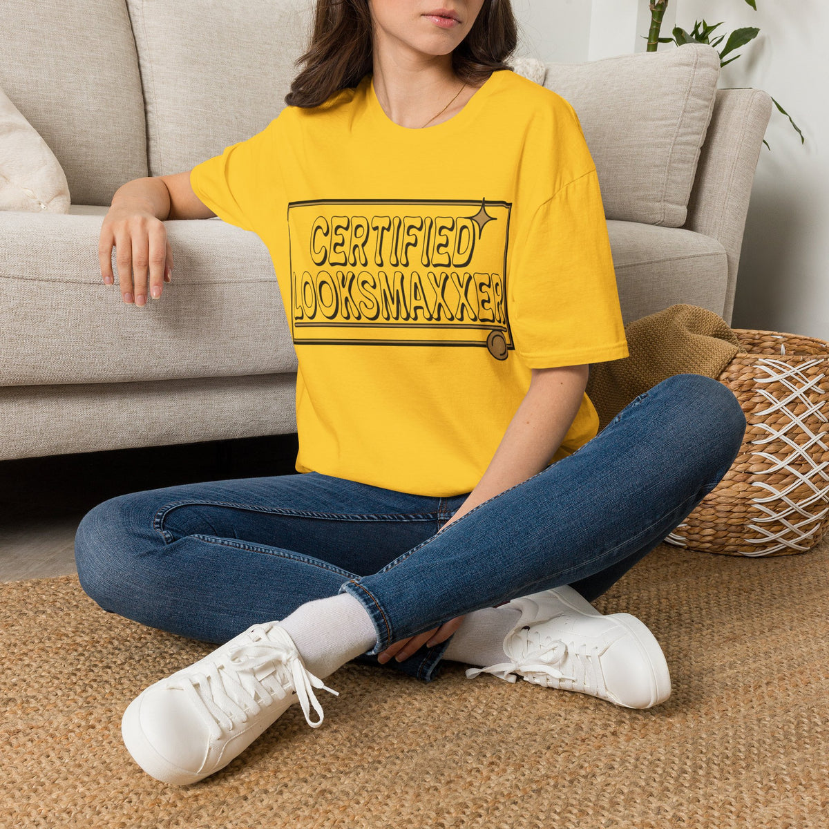 Certified Looksmaxxer T-Shirt — Funny Aesthetic Confidence Tee - Trending Now - August 2026