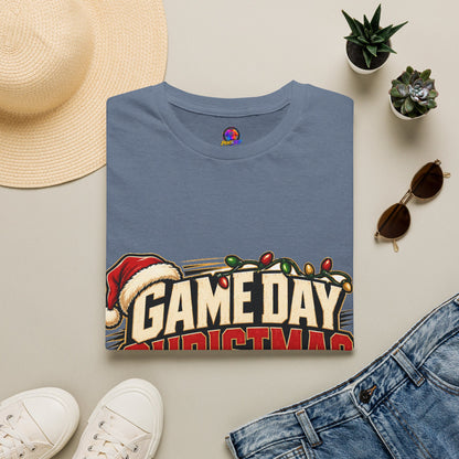 Game Day Christmas T-Shirt — Football Holiday Mode Tee